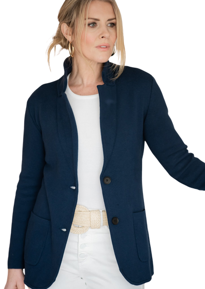 The Milly Knit Blazer| Hello Sailor