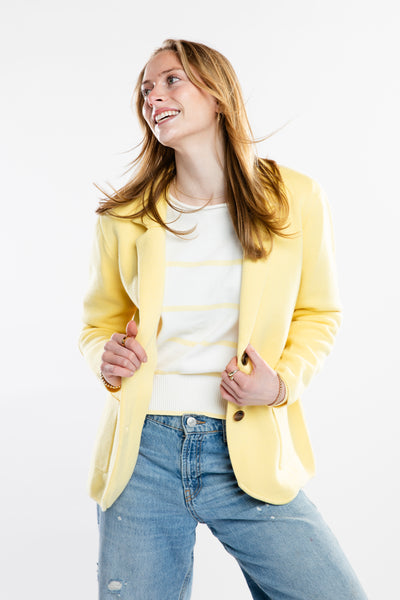 The Milly Knit Blazer| Sun