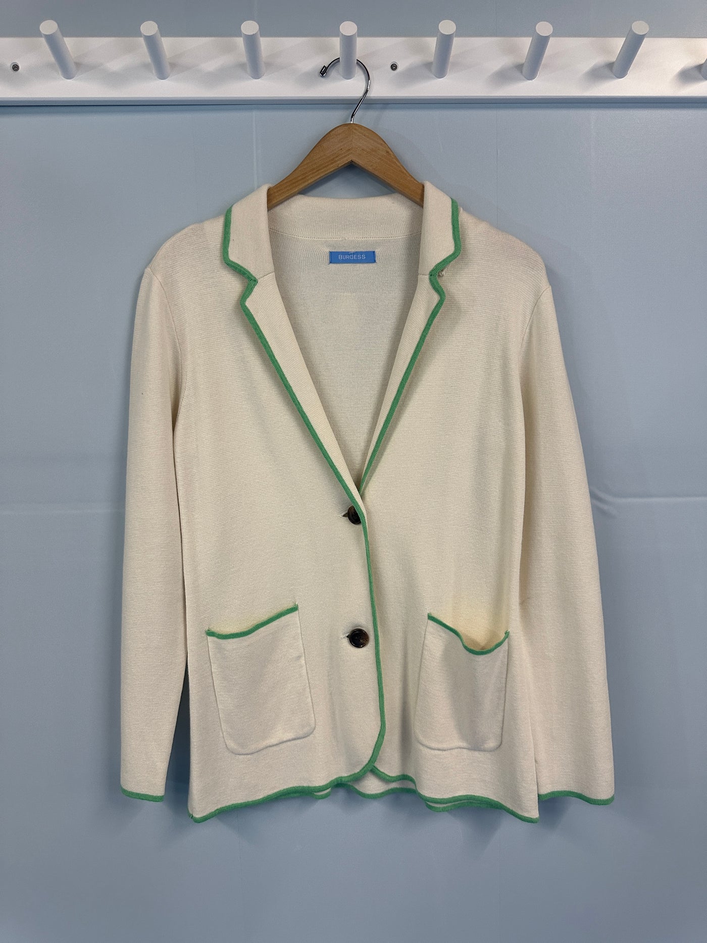 The Lightweight Tipped Milly Blazer- Sample